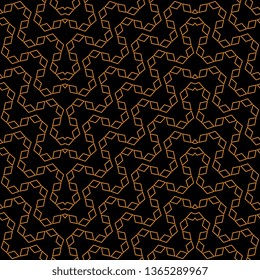 Geometric abstract seamless pattern with zigzag mesh lines stripes background