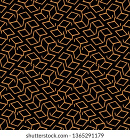 Geometric abstract seamless pattern with zigzag mesh lines stripes background