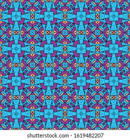 Geometric abstract seamless vector background