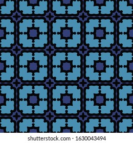 Geometric abstract seamless vector background