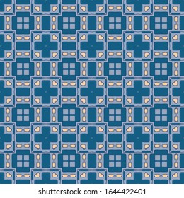 Geometric abstract seamless vector background