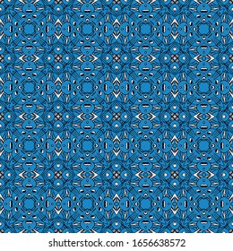 Geometric abstract seamless vector background