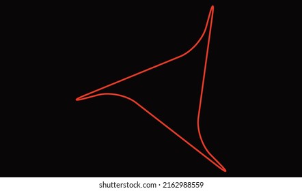 Geometric and abstract shape for logo 