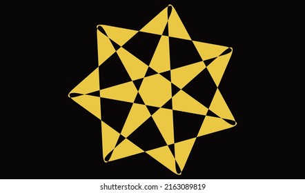 forma abstracta geométrica del logotipo
