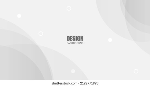 Geometric abstract shape on white gradient overlay background. Vector.