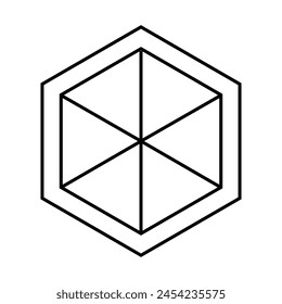 Geometric Abstract Shape Vector Element