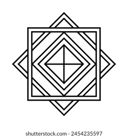 Geometric Abstract Shape Vector Element