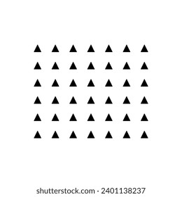 Plantilla de decoración o marco de formas abstractas geométricas