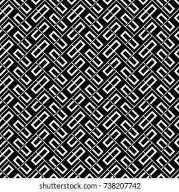 Geometric abstract. Slanted rectangle slabs. Herringbone pattern. Seamless surface design with tilted blocks. Repeated tiles ornament background. Mosaic motif. Pavement wallpaper. Digital paper vector