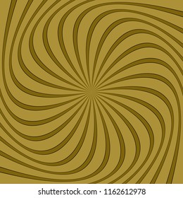 Geometric abstract spiral ray background - vector graphic design