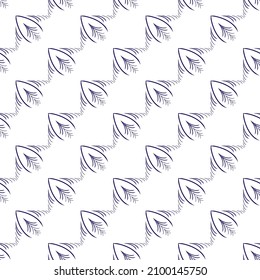 Geometric abstract with square decorative seamless pattern. Fashion graphic design. Modern stylish texture. Monochrome template for prints, textiles, wrapping, wallpaper, banner. Vector illustration