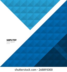 Geometric Abstract Squares and Triangles Background