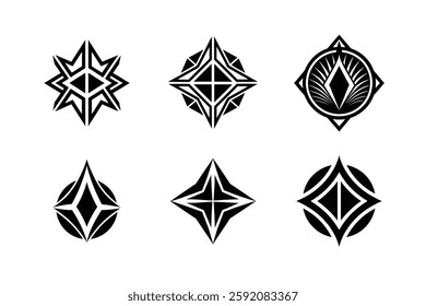 Geometric Abstract Symbols Collection art.