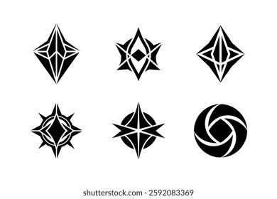 Geometric Abstract Symbols Collection art.