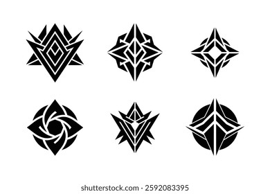 Geometric Abstract Symbols Collection art.
