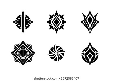 Geometric Abstract Symbols Collection art.