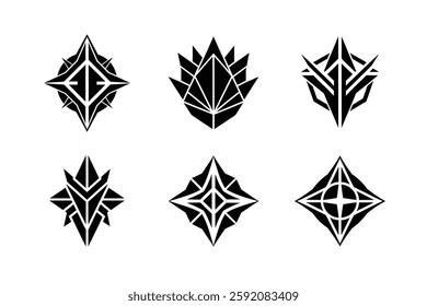 Geometric Abstract Symbols Collection art.