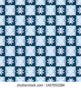 Geometric abstract symmetrical creative pattern for fabrics, clothes, prints, different design
