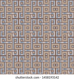 Geometric abstract symmetrical creative pattern for fabrics, clothes, prints, different design