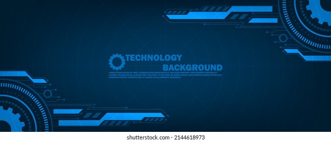 Geometric abstract technology background - future lines and dots connection digital data and big data concept EP.15.hi-tech communication concept innovation vector illustration background 