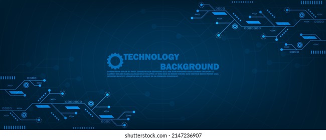 Geometric abstract technology background - future lines and dots connection digital data and big data concept EP.19.hi-tech communication concept innovation vector illustration background 