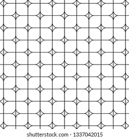 Geometric abstract texture. Curve and straight linear vector pattern, repeating linear abstract. pattern is on swatch panel.
