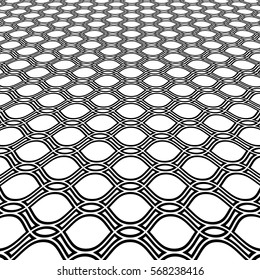 The geometric abstract texture. Modern vector black and white pattern. Graphic geometric background.