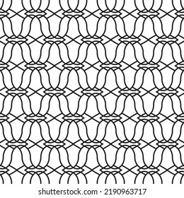 Geometric abstract texture. Oval vector pattern. Repeating line abstract.