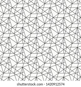 Geometric abstract texture. Vector background. pattern is on swatch panel.