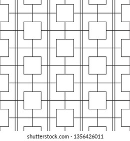 Geometric abstract texture. vector pattern, repeating square abstract. pattern is on swatch panel.