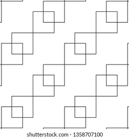 Geometric abstract texture. vector pattern, repeating square abstract. pattern is on swatch panel.