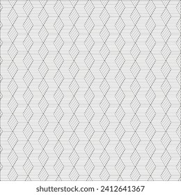 geometric abstract transparent black and white pattern 