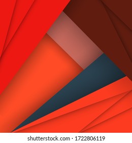 
Fondo de triángulos abstractos geométricos. Papel cortado, fondo coloreado. Elemento de diseño
