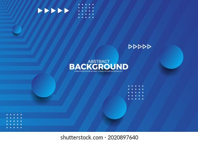 Geometric Abstract Vector Background. Original realistic ball vector abstract gradient illustration, background for magazine cover, Banner, Poster.