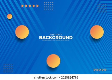 Geometric Abstract Vector Background. Original realistic ball vector abstract gradient illustration, background for magazine cover, Banner, Poster.