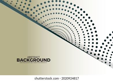 Geometric Abstract Vector Background. Original realistic ball vector abstract gradient illustration, background for magazine cover, Banner, Poster.