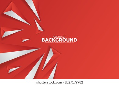 Fondo del vector de abstracto geométrico. Ilustración de gradiente abstracto vectorial de bola realista original, fondo para portada de revista, Banner, afiche.