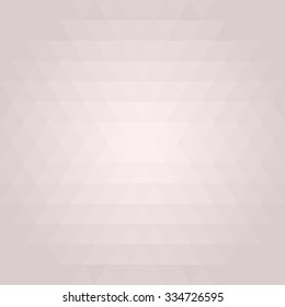 Geometric abstract vector background with pink triangles. Pattern with flow effect