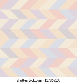 Geometric abstract vector background - seamless pattern in light pastel colors. 