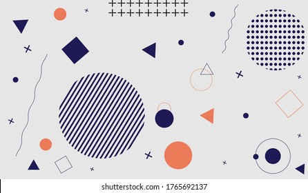 geometric abstract vector background template  