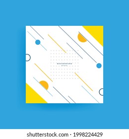 Geometric Abstract Vector Background with Various Colors