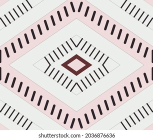 geometric abstract vector ethnic pattern 