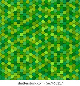 Geometric Abstract Vector Green Backgrounds with Hexagon, Seamless pattern in colorful suitable for print, wallpaper or fabric design Modern Polygon Textures for Use in Design, vector illustration.