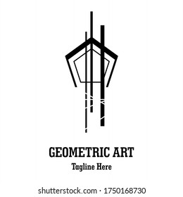 Geometric Abstract Vector Illustration Tattoo