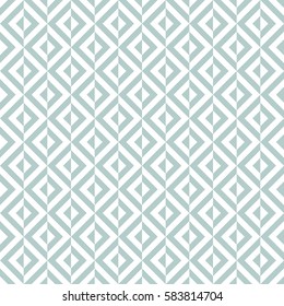 Geometric abstract vector light blue and white pattern. Geometric modern ornament. Seamless modern background