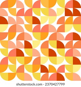 geometric abstract vector pattern design, background in bauhaus style, for web, poster