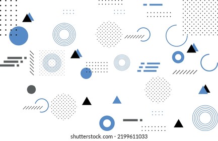 geometric abstract vector wallpaper. abstract vector illustration with geometric background