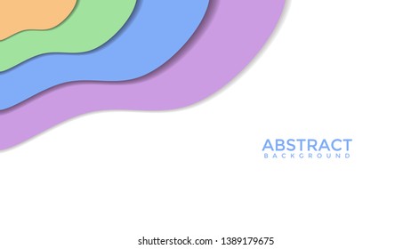 geometric abstract white background colorful wallpaper