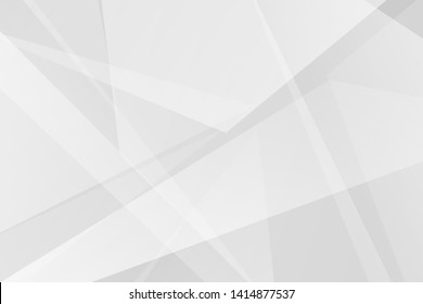 Geometric abstract white and grey on light silver background modern design. Vector illustration EPS 10.