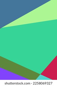 Resumen geométrico de la abstracción arte generativo ilustración de fondo
